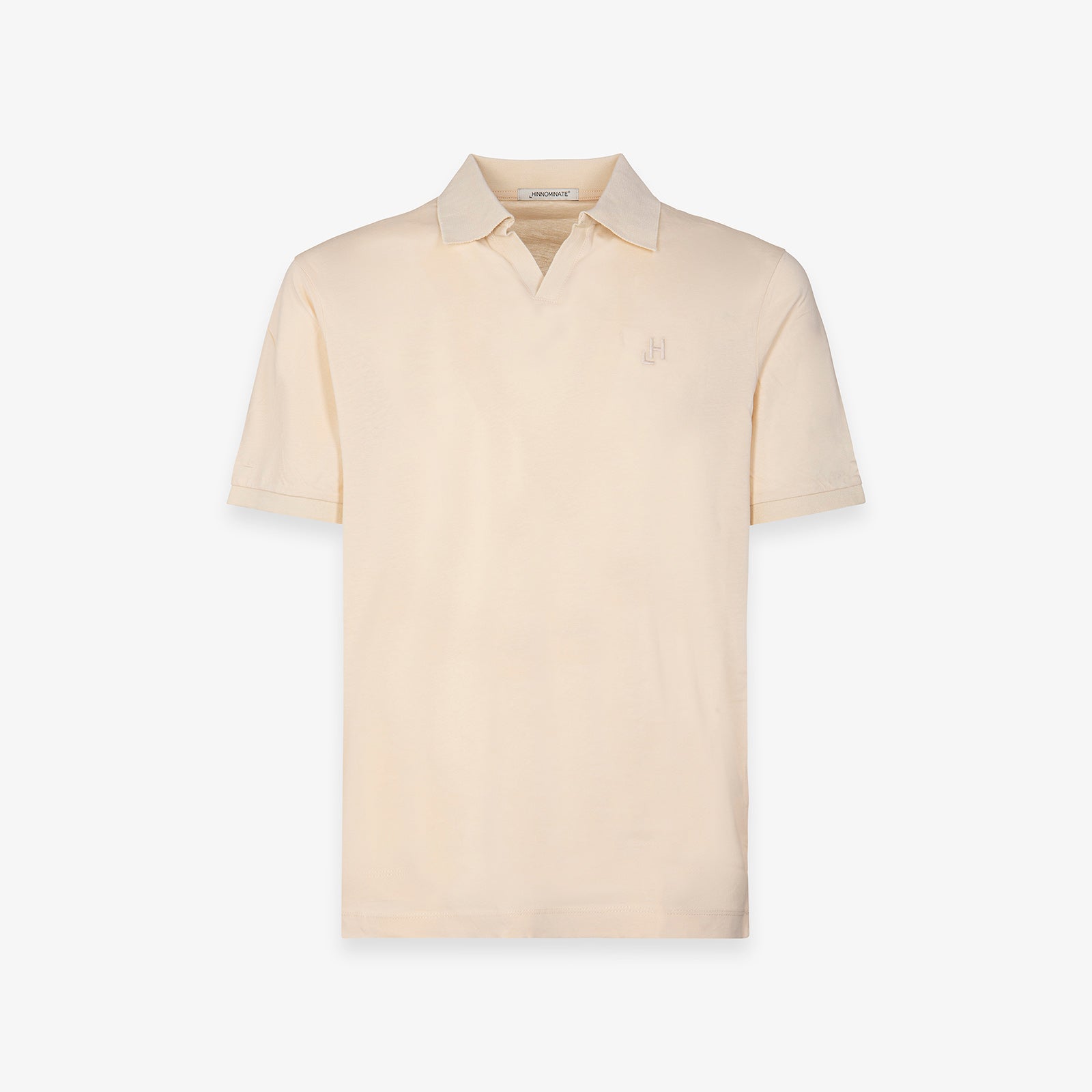 POLO IN JERSEY CON SCOLLO A V E EMBOSSED