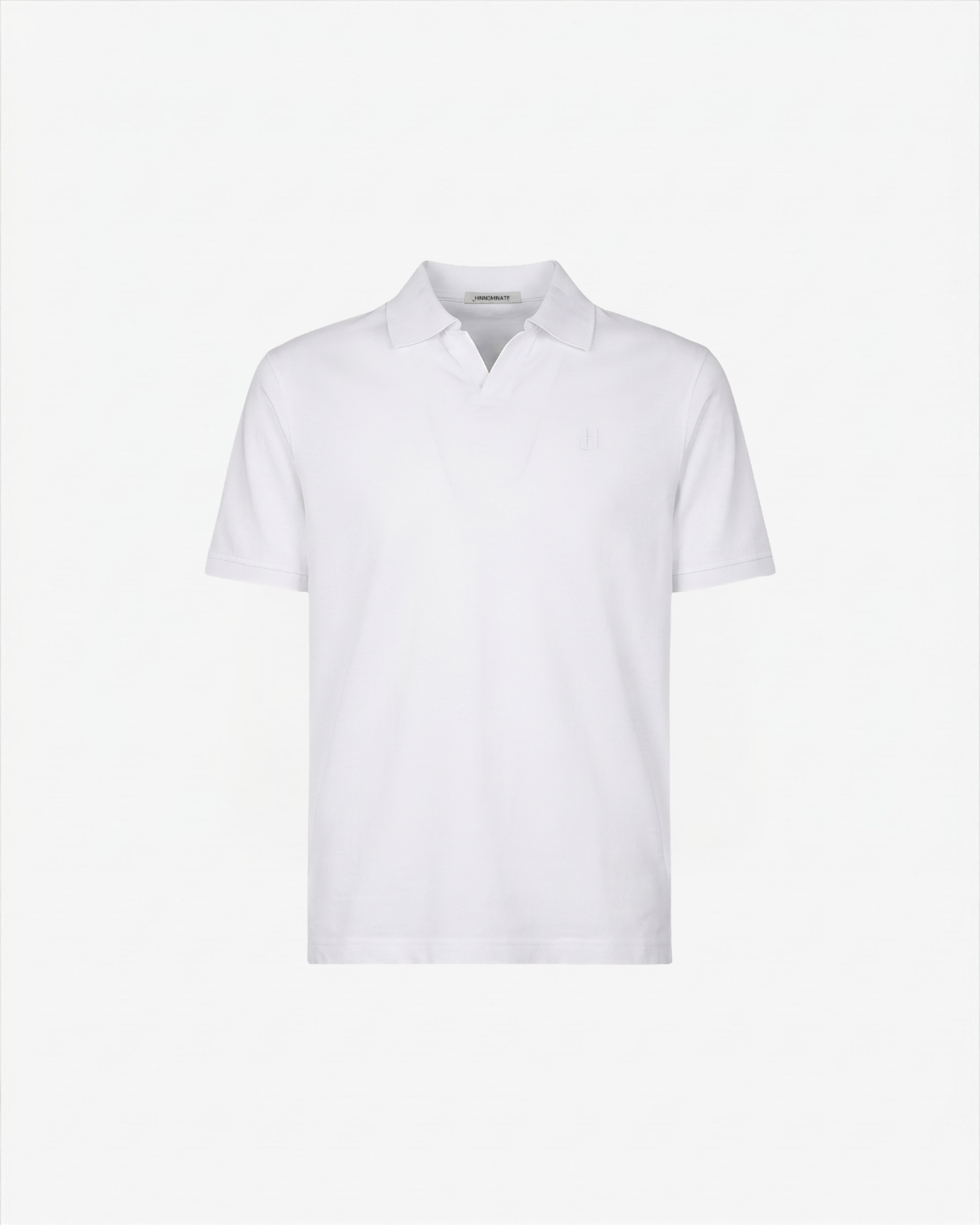 POLO IN JERSEY CON SCOLLO A V E EMBOSSED