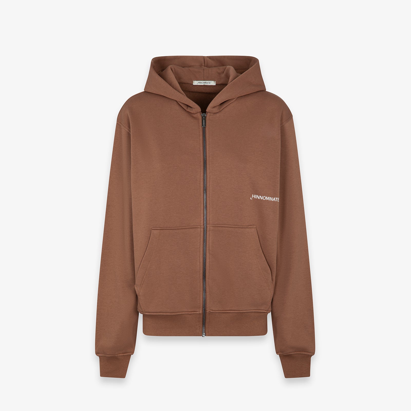 FELPA CAPPUCCIO BASICA FULL ZIP CON MARSUPIO
