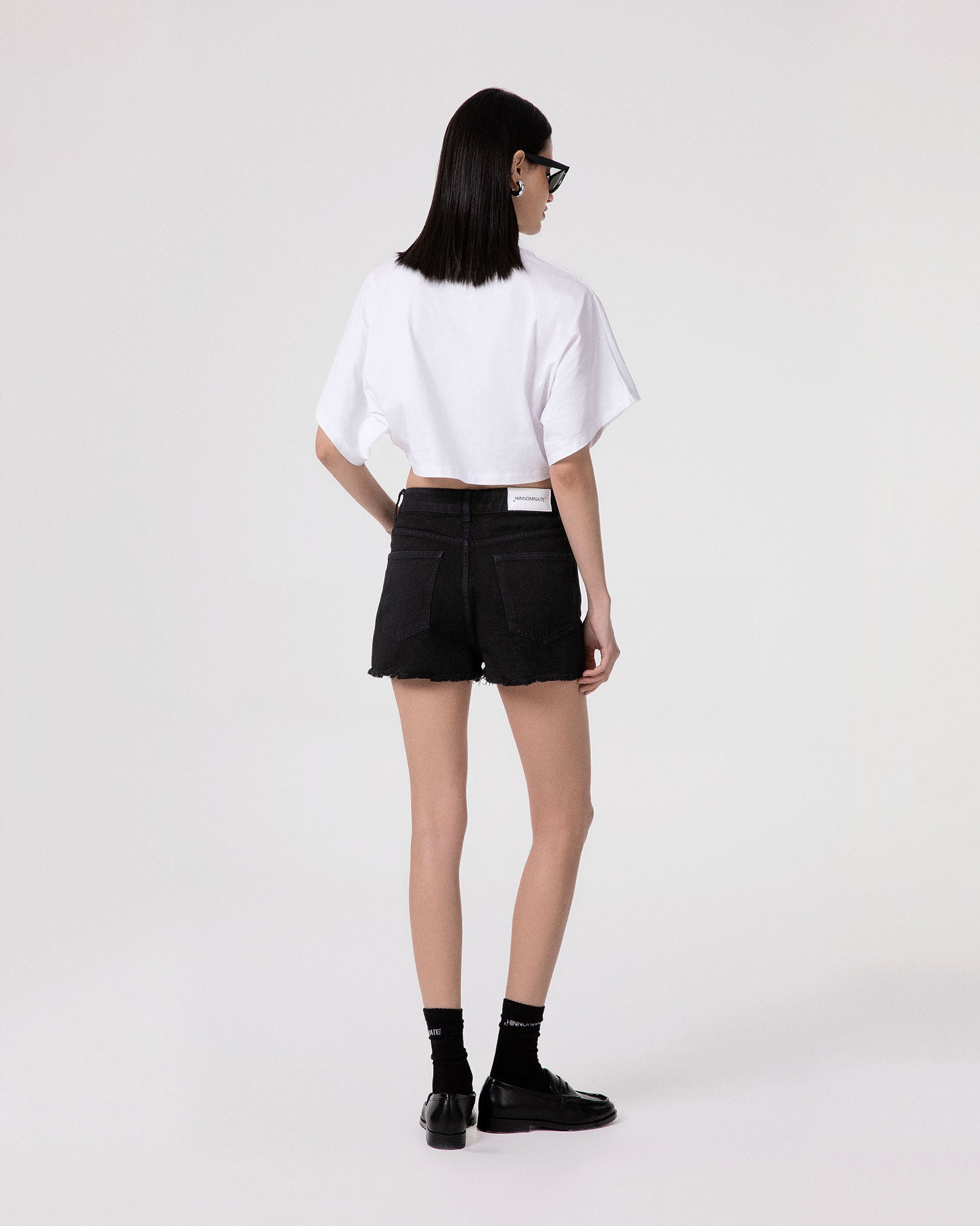 CROP TOP IN JERSEY A MEZZA MANICA AMPIA