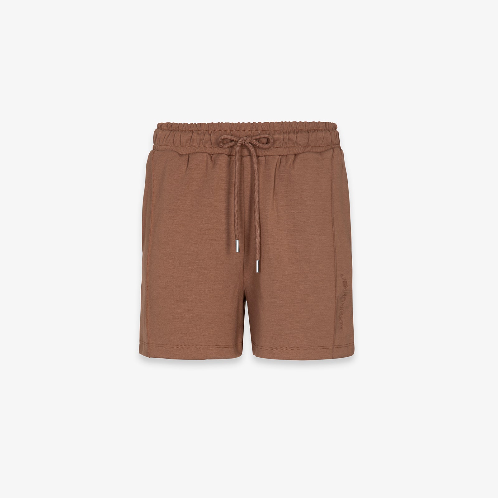 SHORTS IN VISCOSA TAGLIO VIVO AL FONDO
