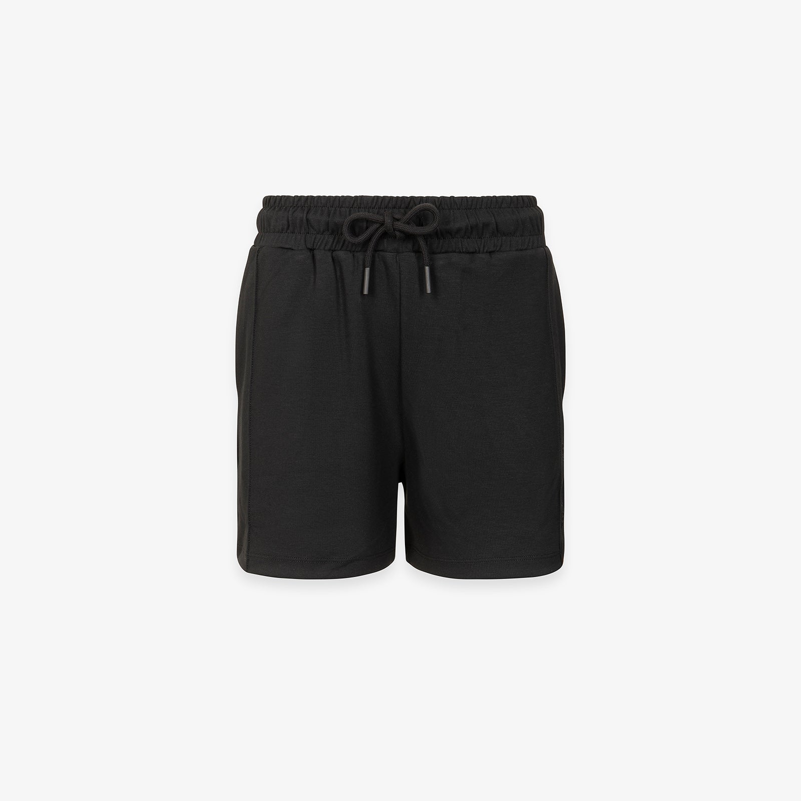 SHORTS IN VISCOSA TAGLIO VIVO AL FONDO