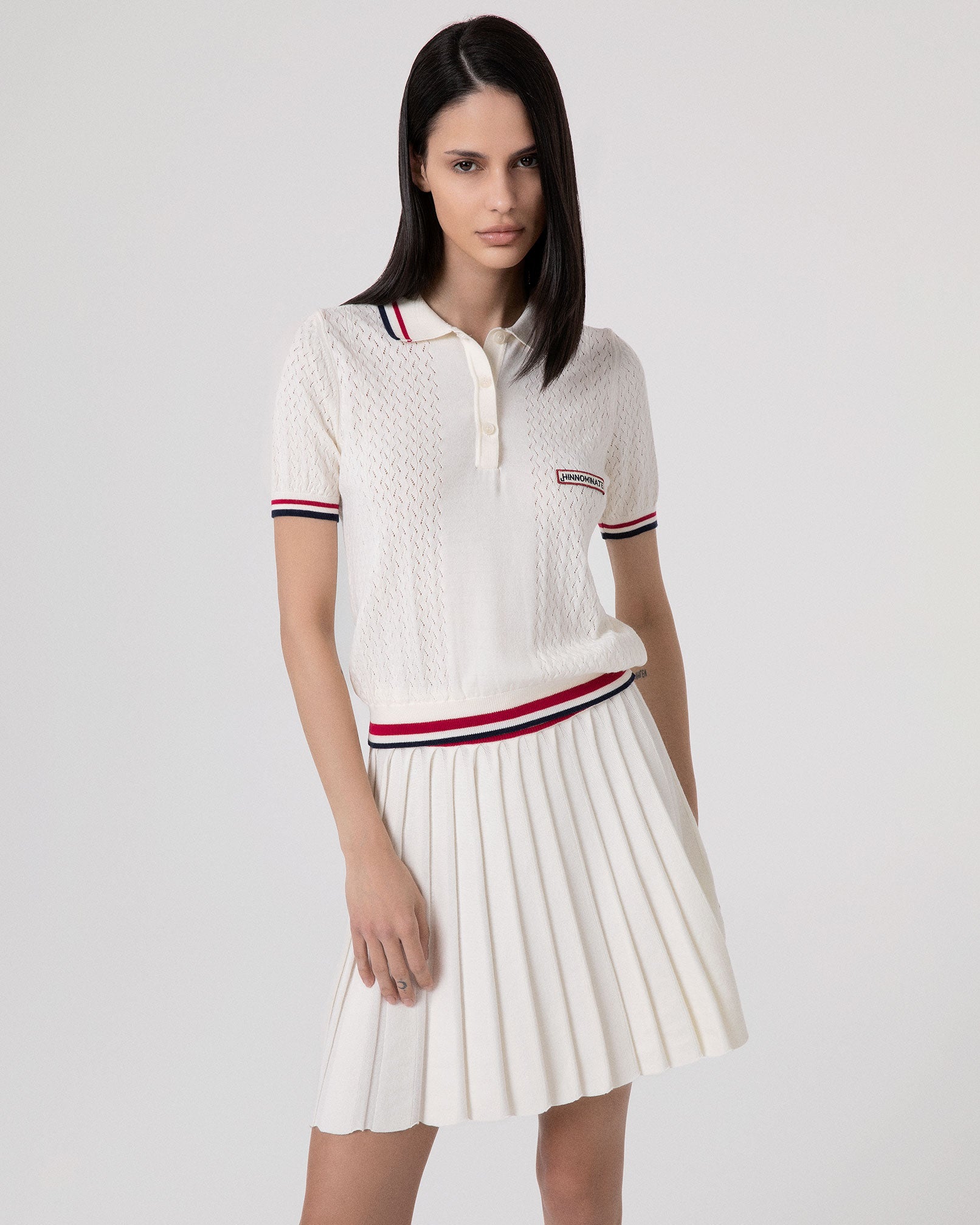 POLO M/M IN MAGLIA CON COLLO E FONDO MANICHE SMACCHINATI