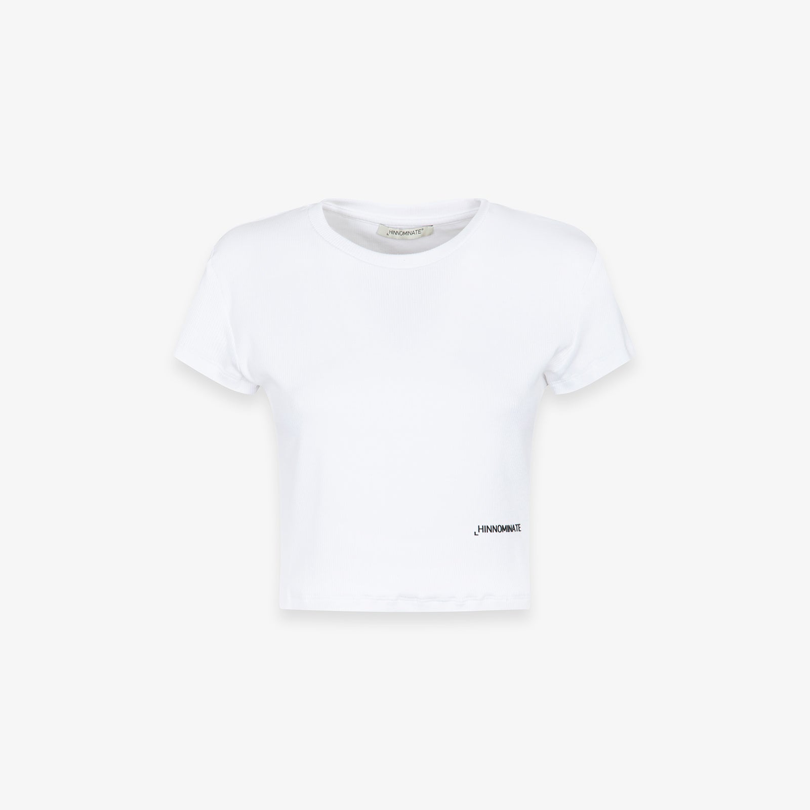 CROP TOP MEZZA MANICA IN COSTINA