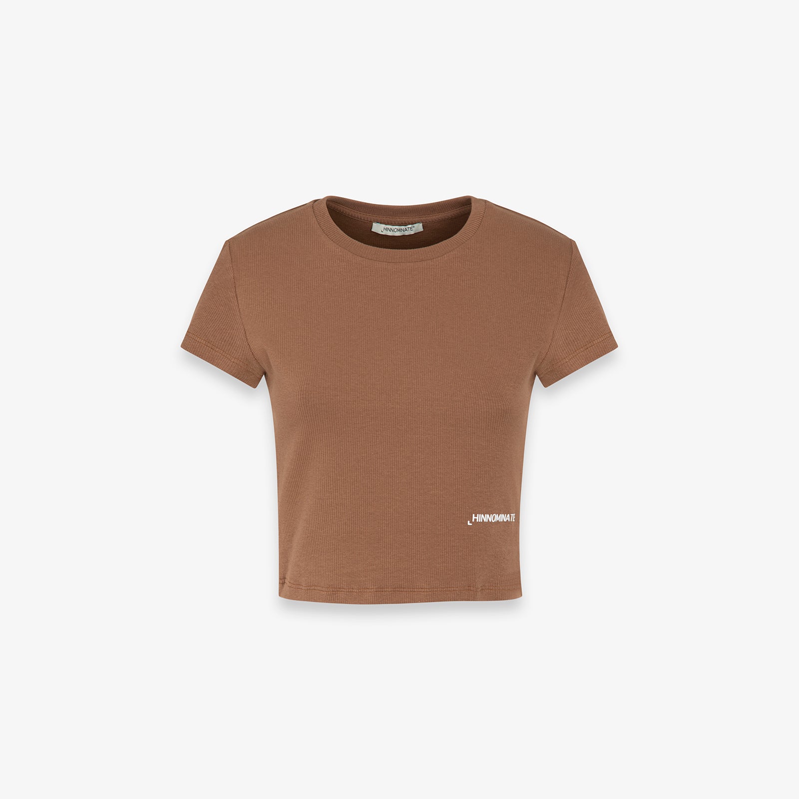 CROP TOP MEZZA MANICA IN COSTINA