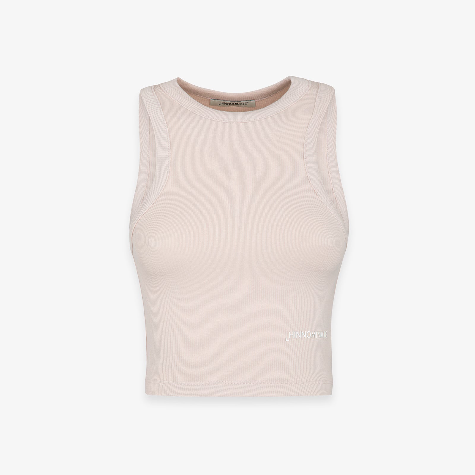 CROP TOP IN COSTINA CON SCOLLO ALL'AMERICANA