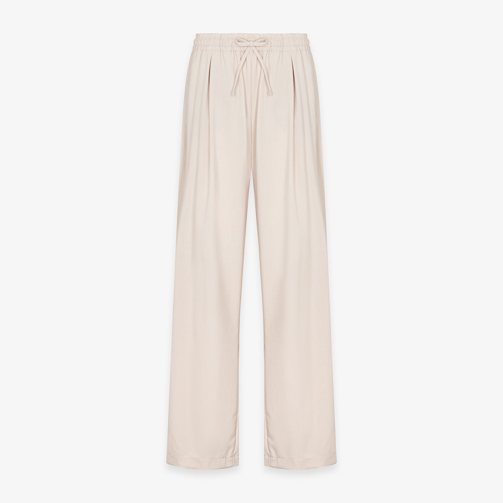 PANTALONE DRITTO CON PENCES CON CINTO LOGATO