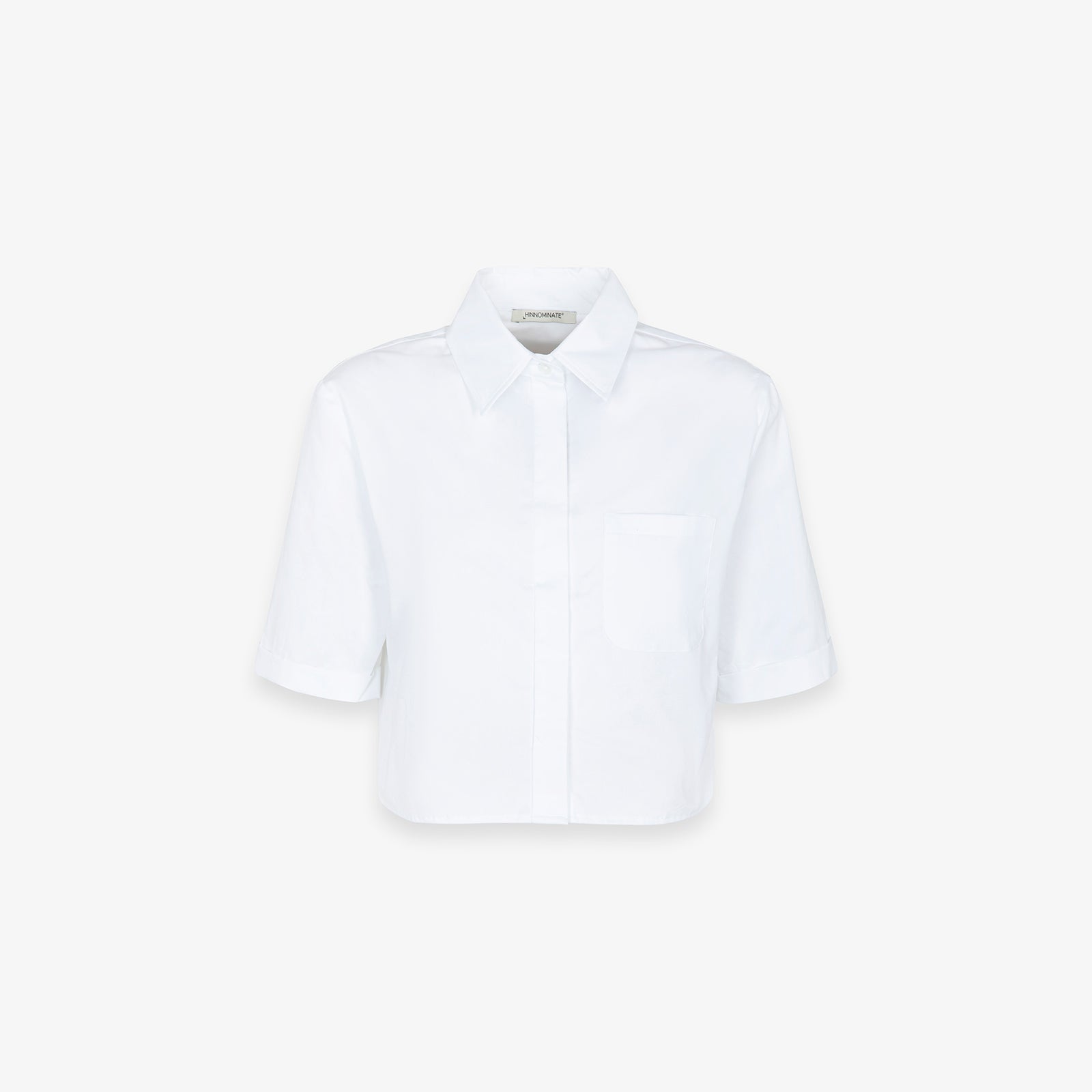 CAMICIA CORTA IN COTONE A MEZZE MANICHE