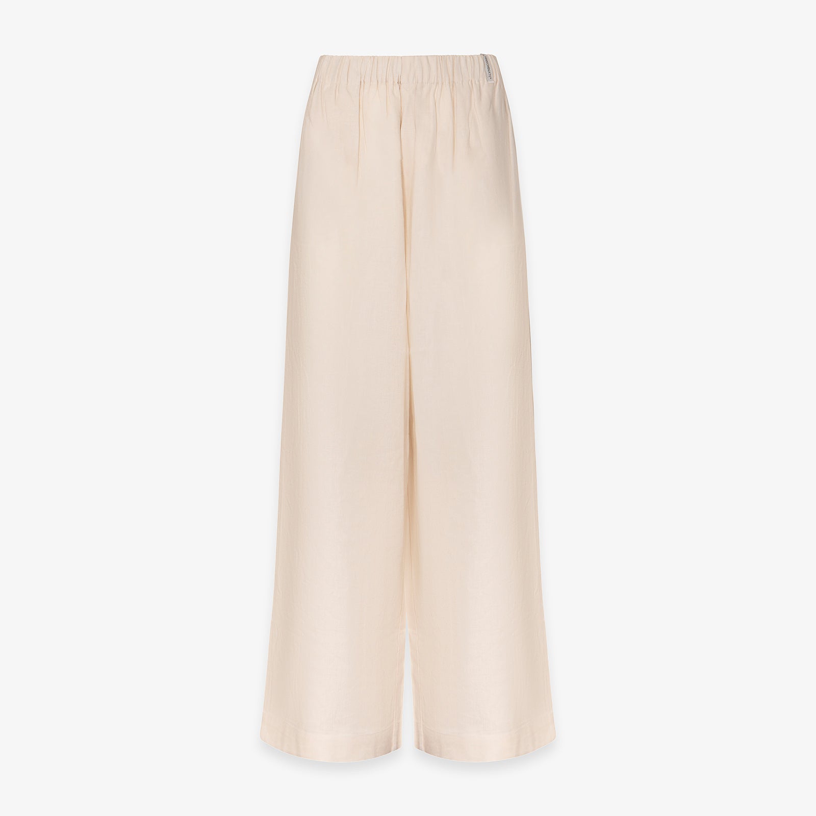 PANTALONE LARGO DRITTO IN LINO
