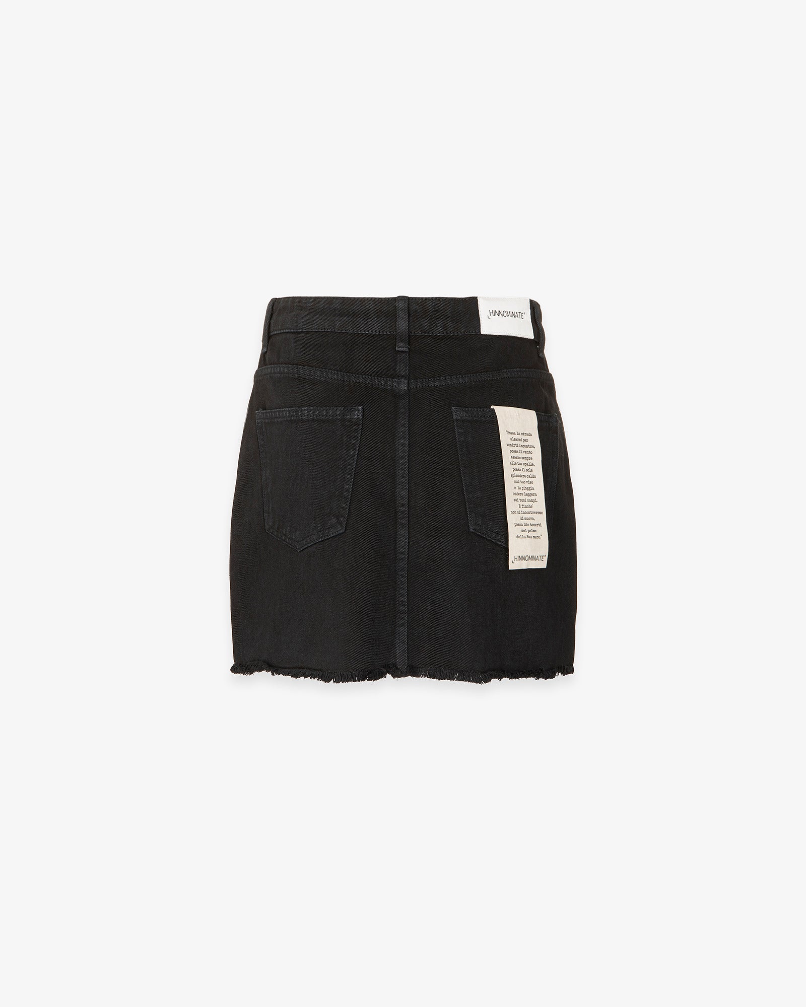 MINIGONNA IN BULL DENIM