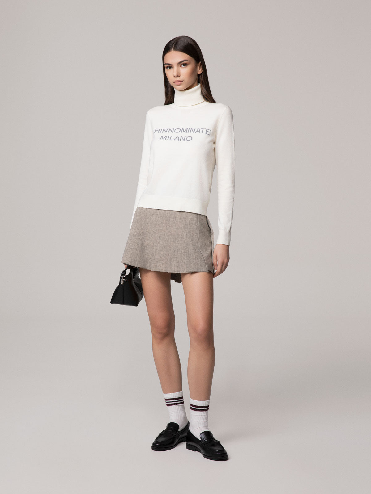 MAGLIA DOLCEVITA CON INTARSIO