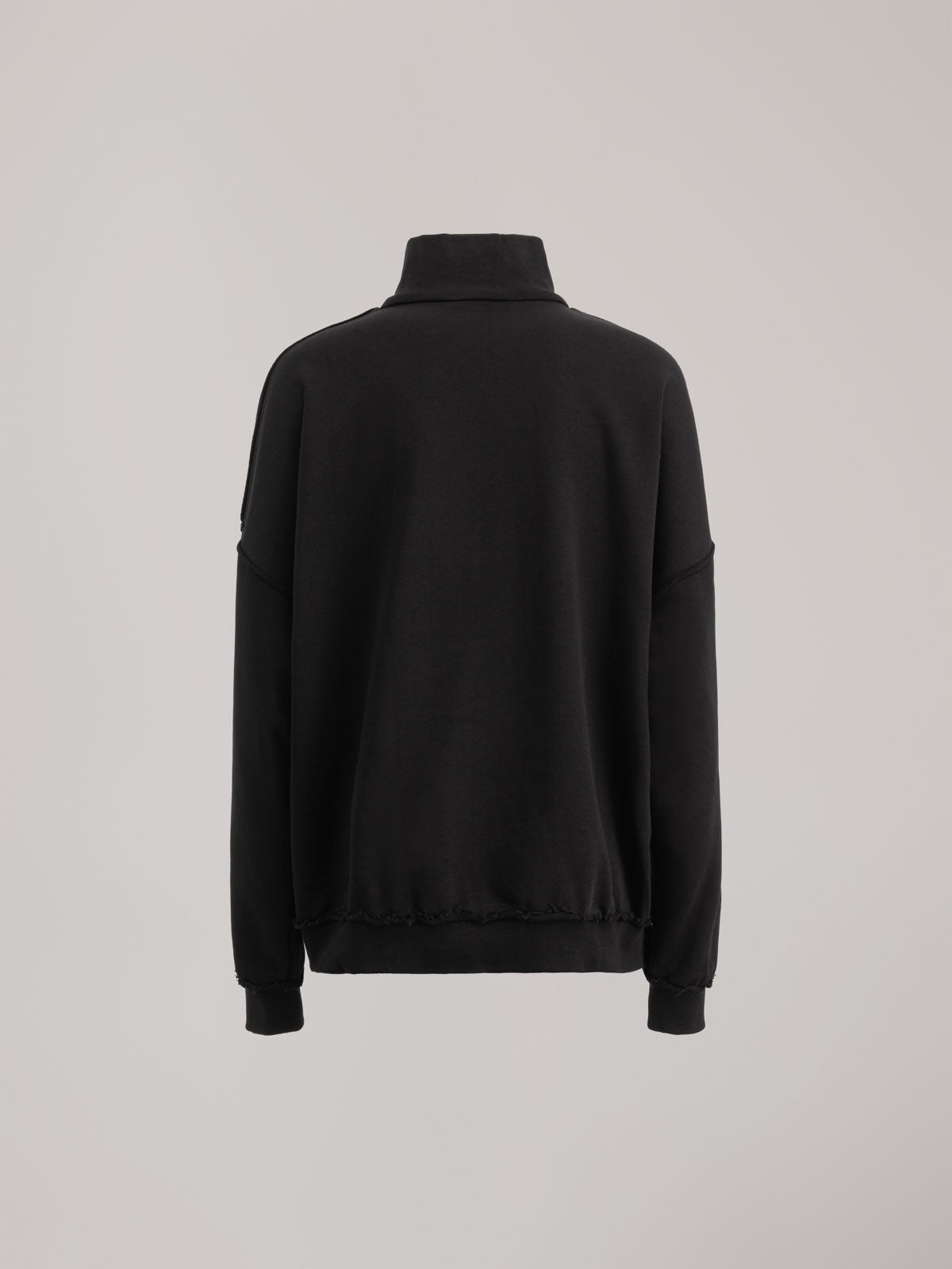 FELPA OVERSIZE CON CUCITURE A VISTA