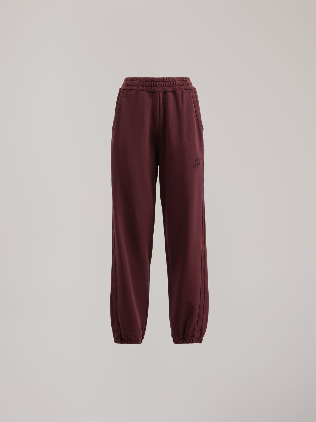 PANTALONE BASICO TINTO CON PARTI A ROVESCIO