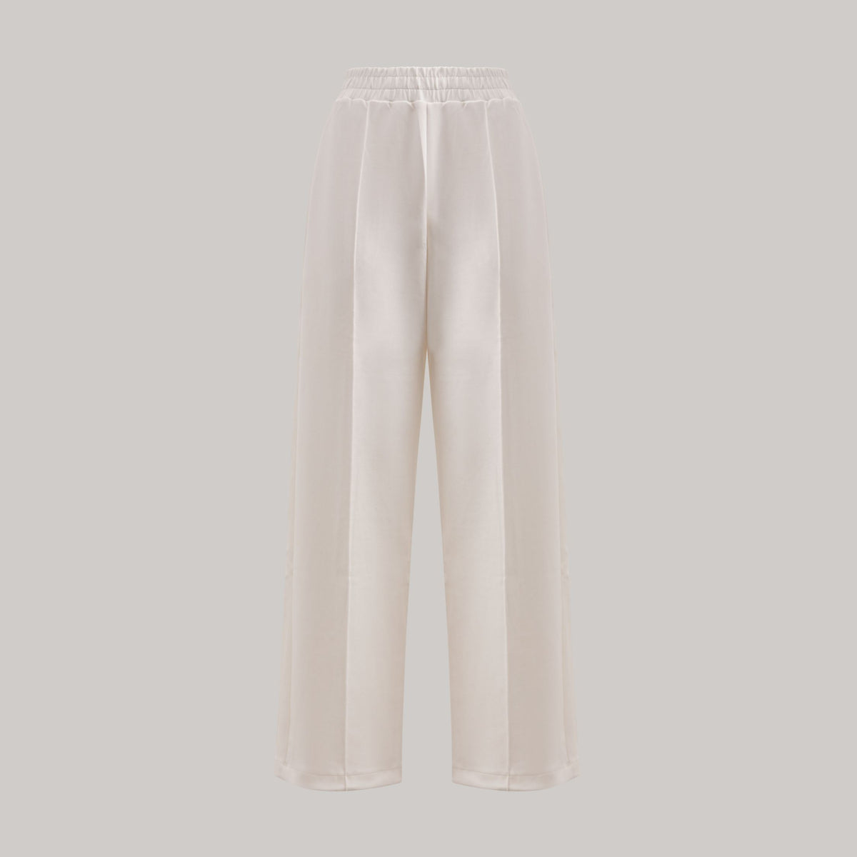 PANTALONE IN VISCOSA CON NERVATURE