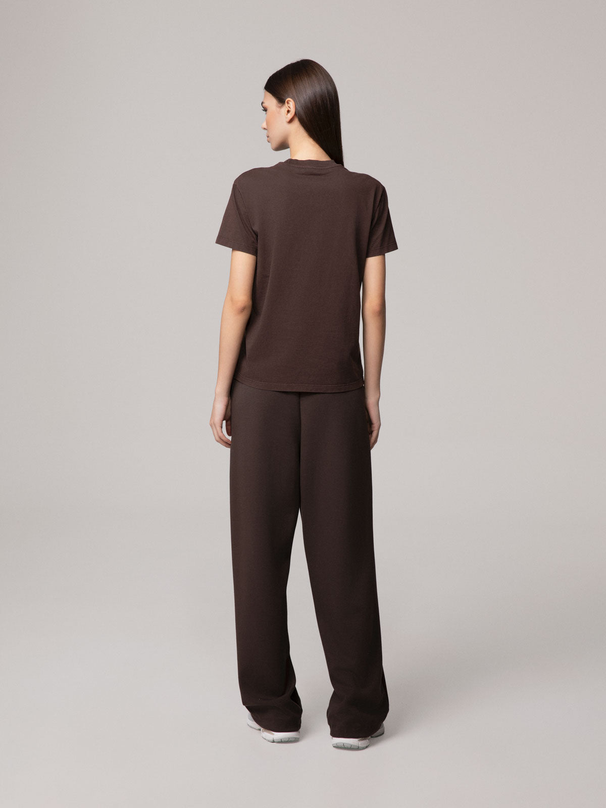 PANTALONE IN VISCOSA CON NERVATURE