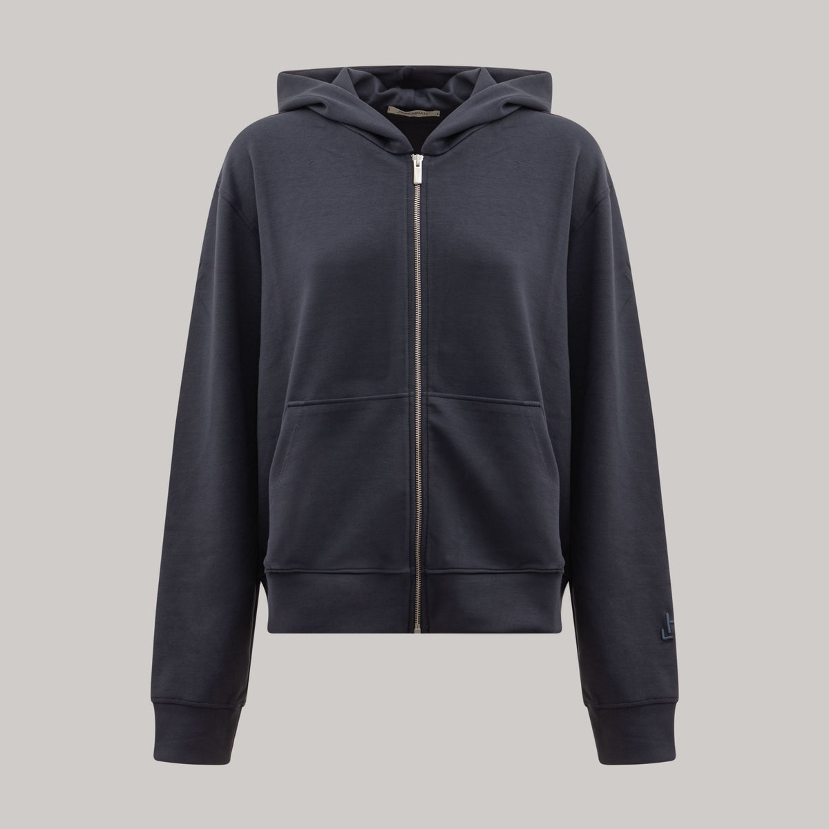 FELPA CAPPUCCIO FULL ZIP IN VISCOSA