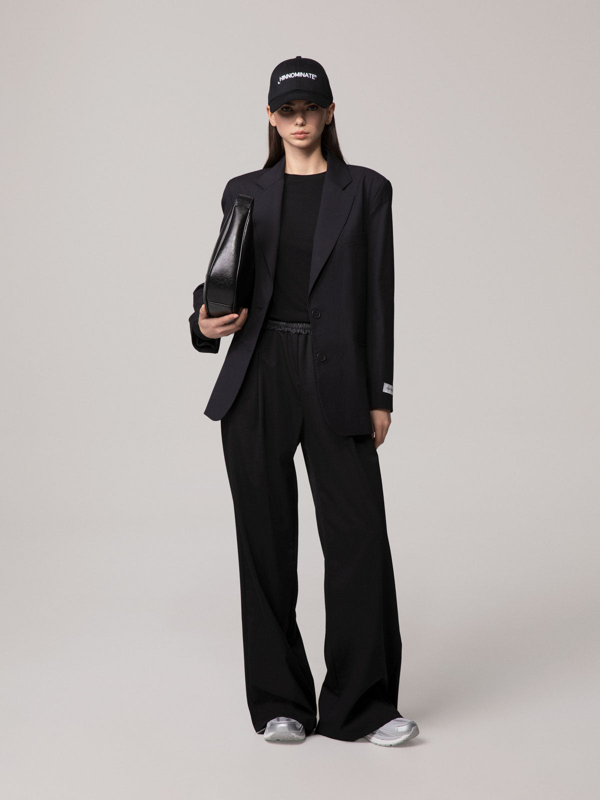PANTALONE IN FRESCOLANA CON PENCES E COULISSE