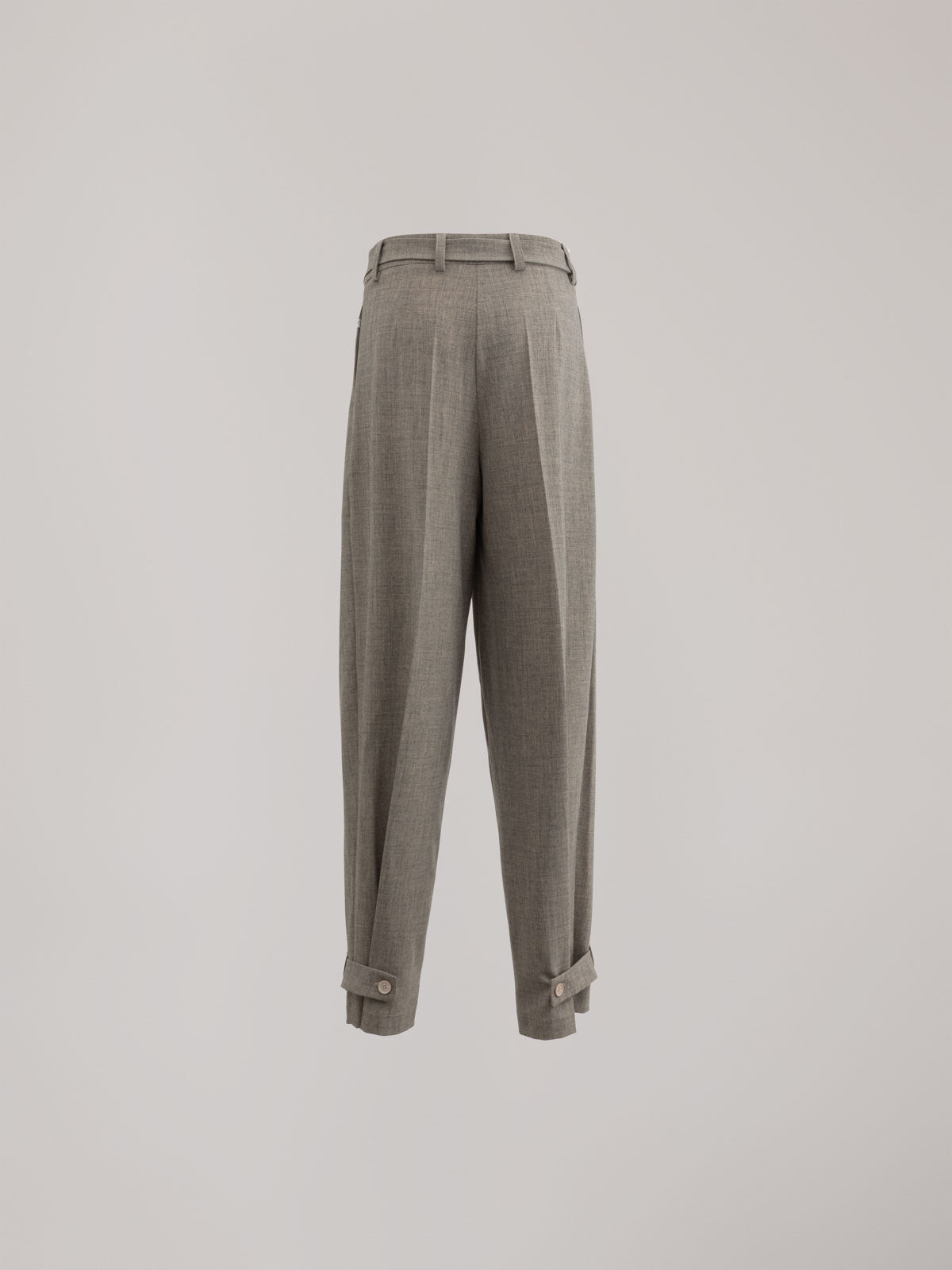 PANTALONE IN POLIVISCOSA CON CINTURINO