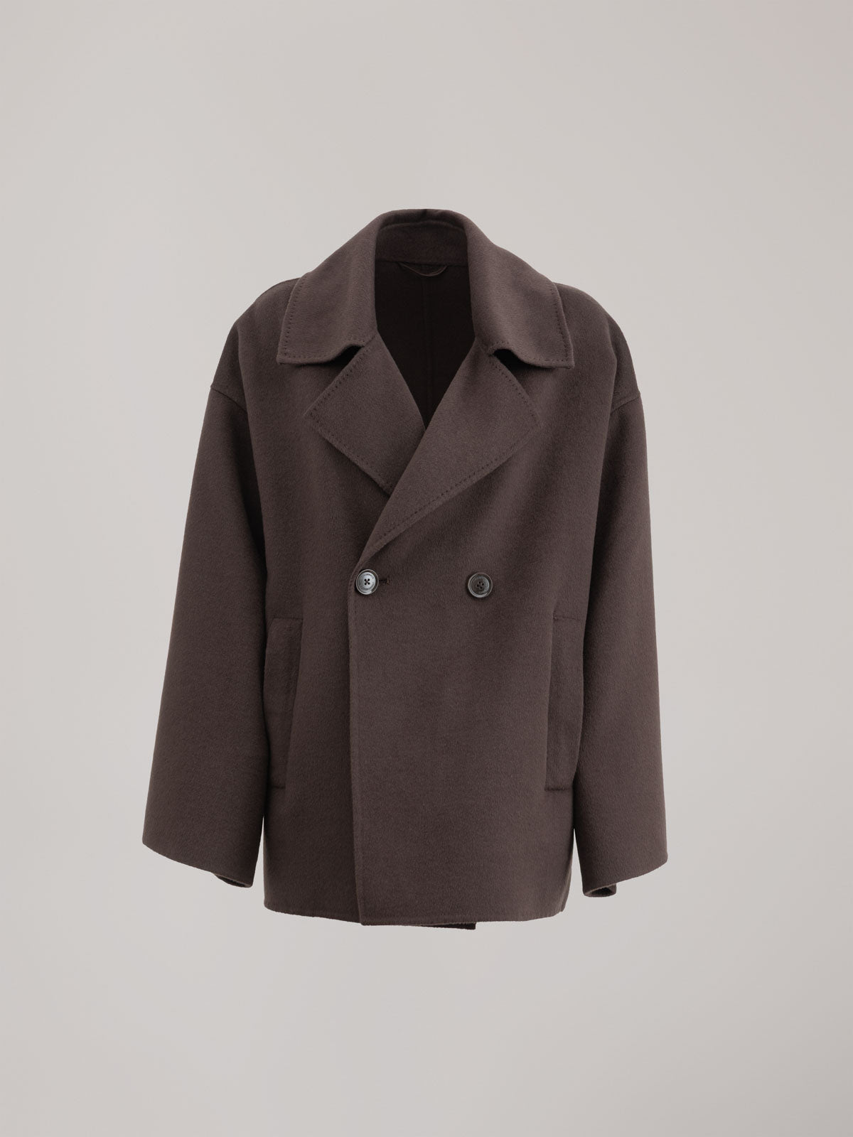 CAPPOTTO CORTO DOUBLE IN PANNO