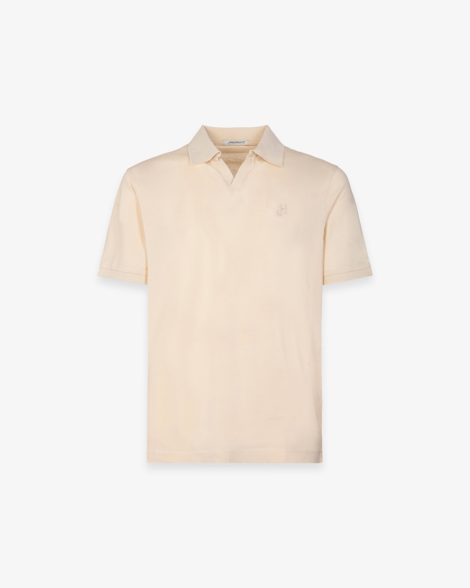 POLO IN JERSEY CON SCOLLO A V E EMBOSSED