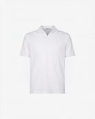 POLO IN JERSEY CON SCOLLO A V E EMBOSSED