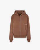 FELPA CAPPUCCIO BASICA FULL ZIP CON MARSUPIO