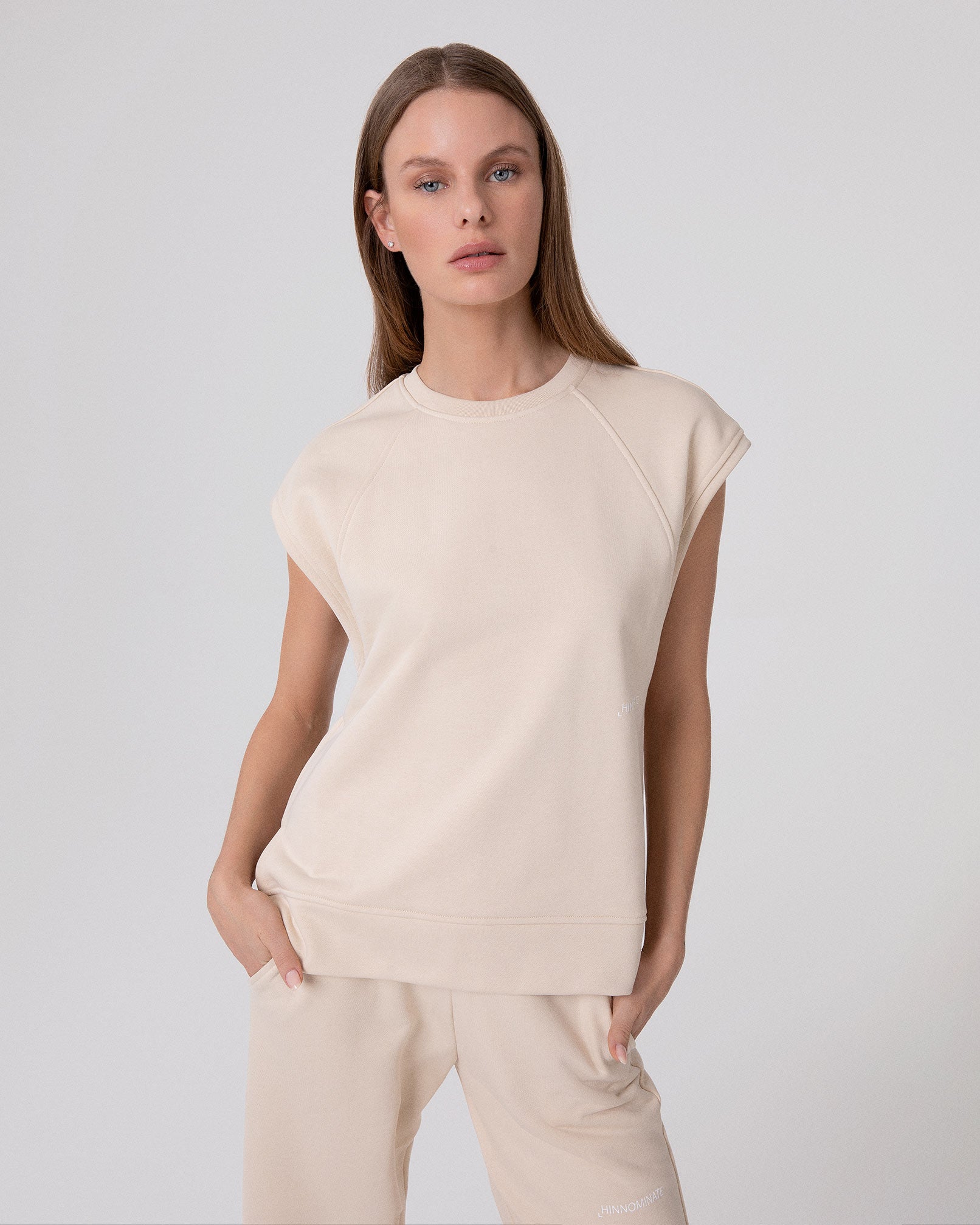 FELPA SMANICATA RAGLAN CON SPACCHI LATERALI