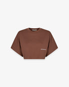 CROP TOP IN JERSEY A MEZZA MANICA AMPIA