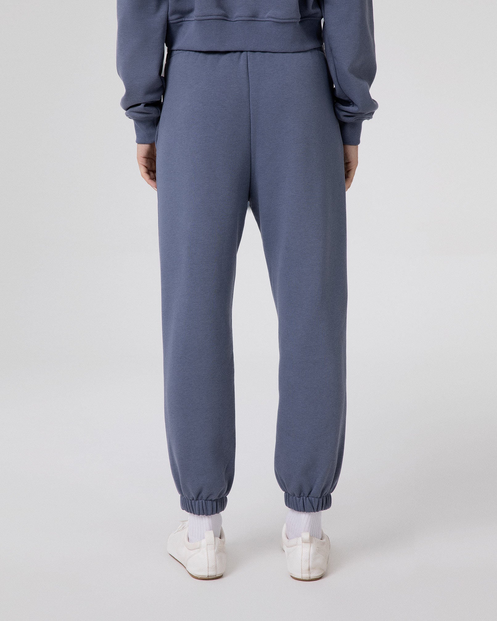 PANTALONE BASICO ASCIUTTO IN FELPA