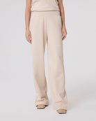 PANTALONE A PALAZZO IN FELPA