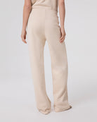 PANTALONE A PALAZZO IN FELPA