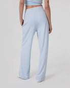 PANTALONE IN VISCOSA MORBIDO CON NERVATURE SUL DAVANTI