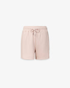 SHORTS IN VISCOSA TAGLIO VIVO AL FONDO