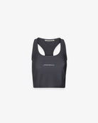 TOP IN LYCRA LUCIDA CON CUCITURE LATERALI