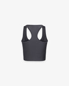 TOP IN LYCRA LUCIDA CON CUCITURE LATERALI