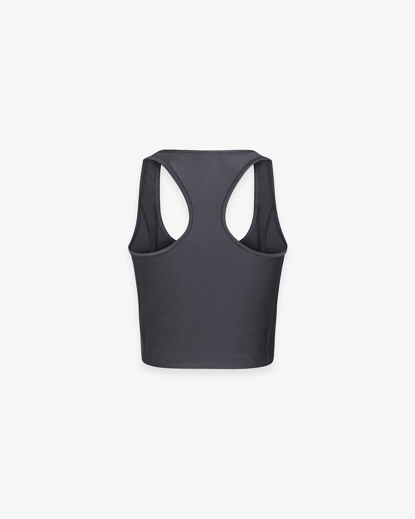TOP IN LYCRA LUCIDA CON CUCITURE LATERALI