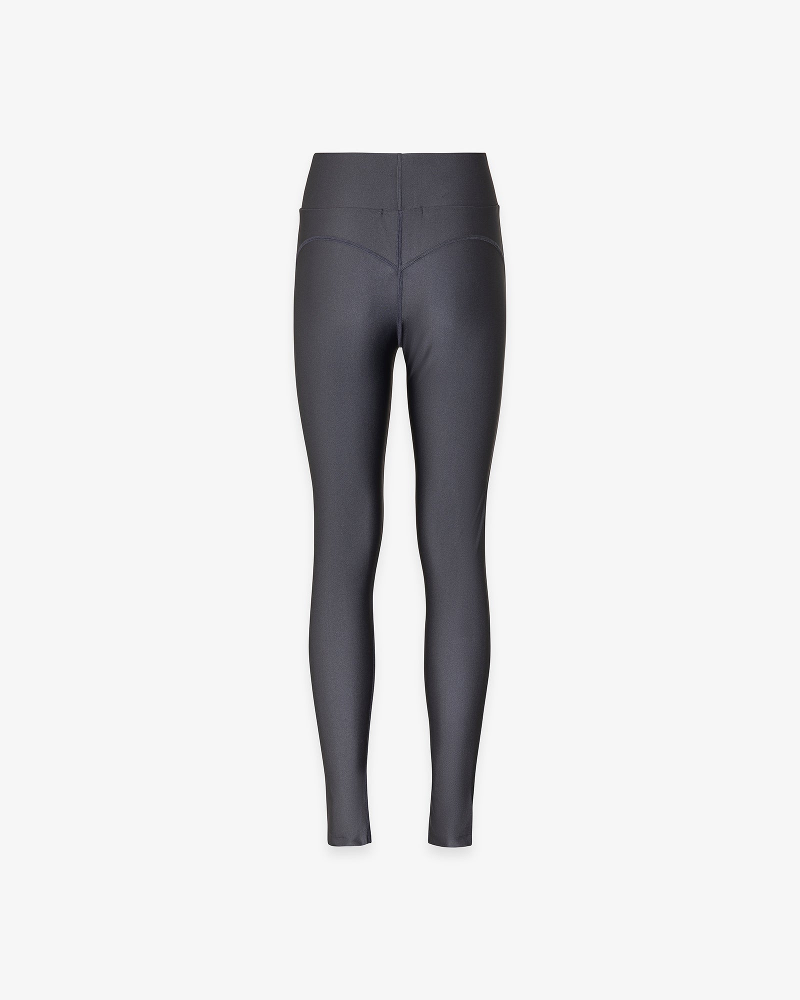 TOP IN LYCRA LUCIDA CON CUCITURE LATERALI