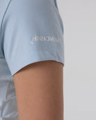 T-SHIRT IN BIELASTICO CON ARRICCIATURE DAVANTI