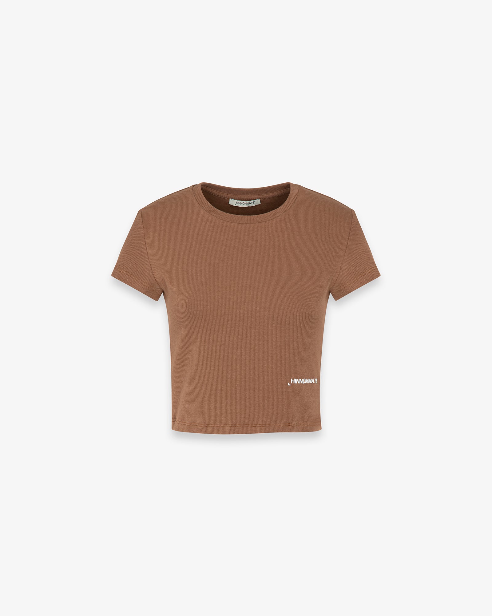 CROP TOP MEZZA MANICA IN COSTINA
