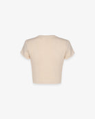 TOP IN COSTINA CON SCOLLO ALL'AMERICANA