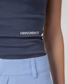 TOP IN COSTINA CON SCOLLO ALL'AMERICANA