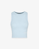 CROP TOP IN COSTINA CON SCOLLO ALL'AMERICANA