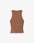 CROP TOP IN COSTINA CON SCOLLO ALL'AMERICANA