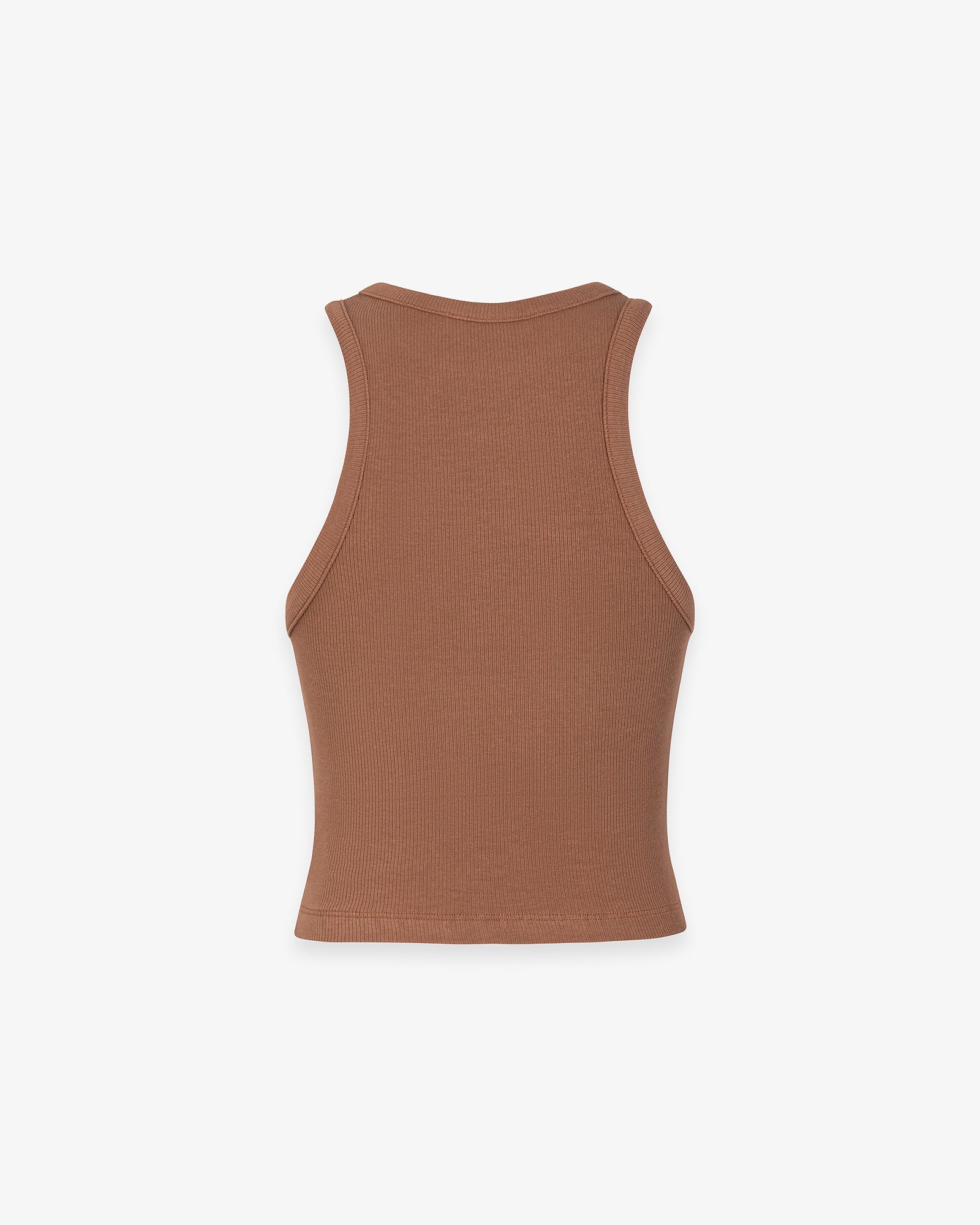 CROP TOP IN COSTINA CON SCOLLO ALL'AMERICANA