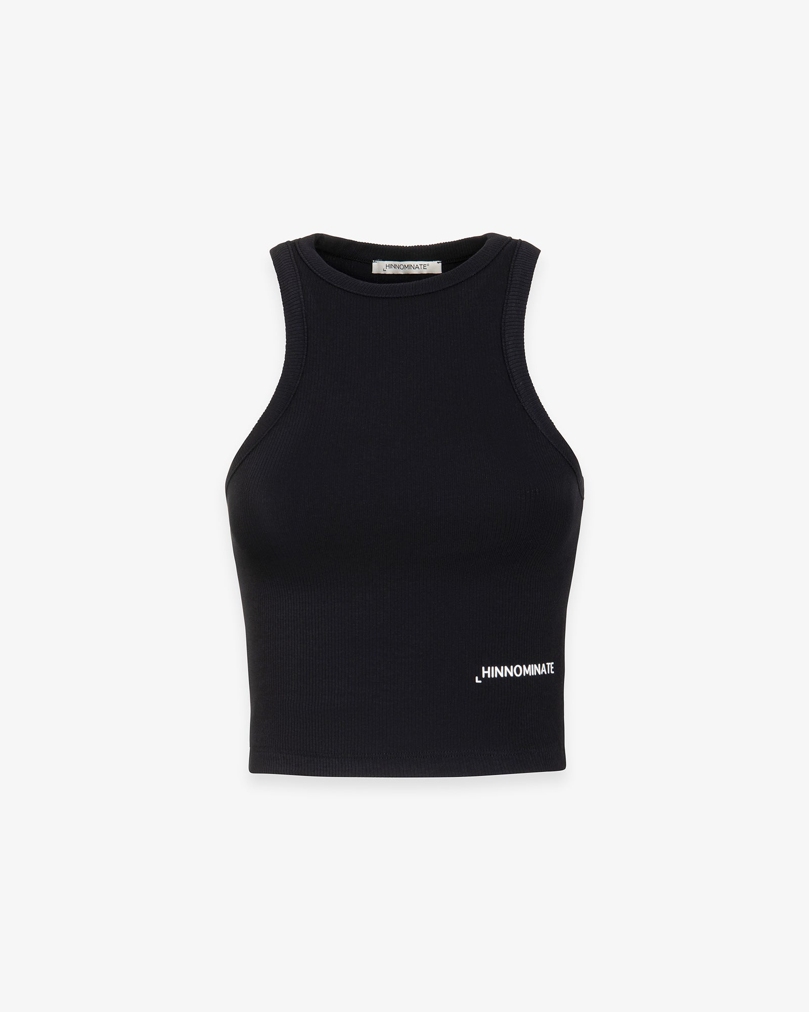 CROP TOP IN COSTINA CON SCOLLO ALL'AMERICANA