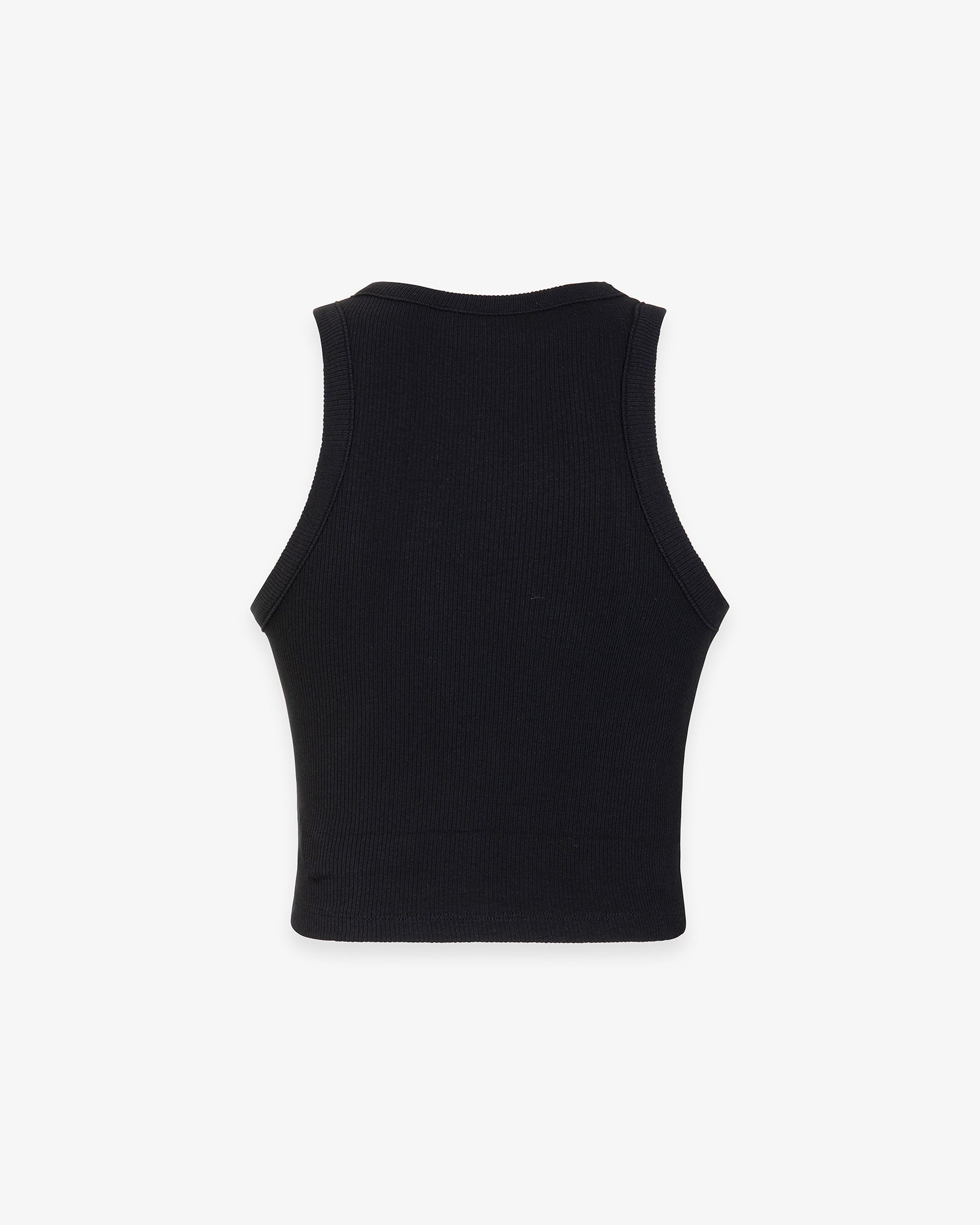CROP TOP IN COSTINA CON SCOLLO ALL'AMERICANA