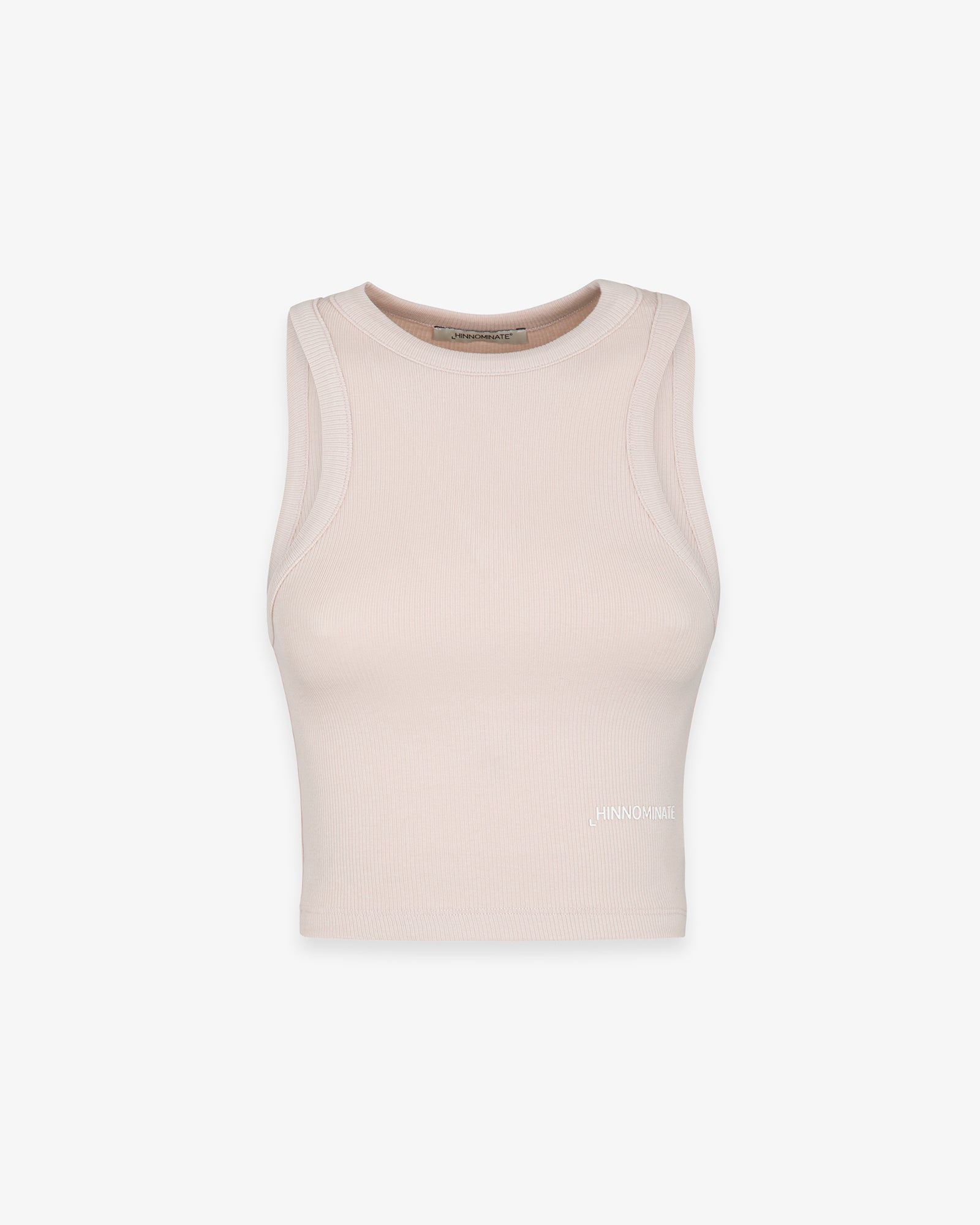 CROP TOP IN COSTINA CON SCOLLO ALL'AMERICANA