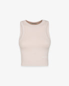 CROP TOP IN COSTINA CON SCOLLO ALL'AMERICANA