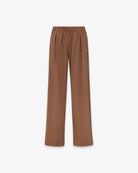 PANTALONE DRITTO CON PENCES CON CINTO LOGATO