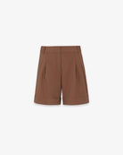 SHORTS CON RISVOLTO E PENCES